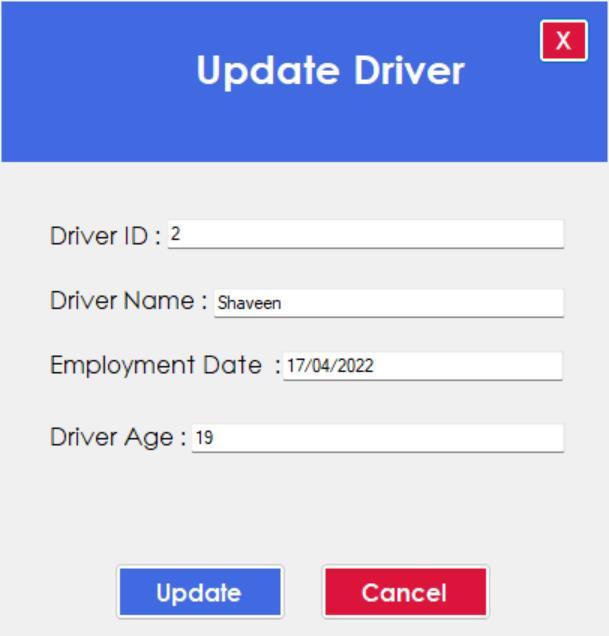 Driver Login